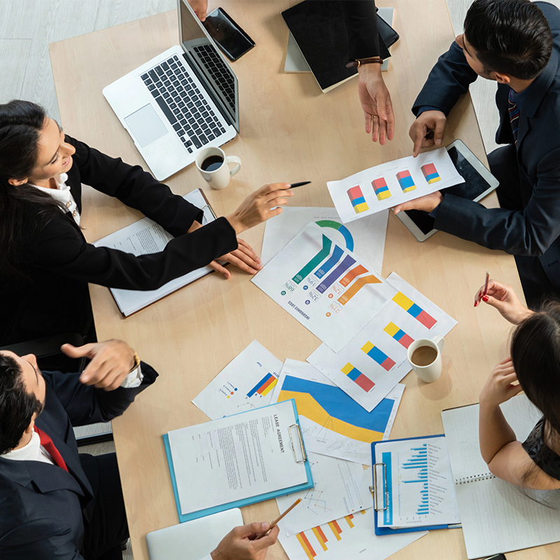 Deep sector expertise in corporate and project finance advisory